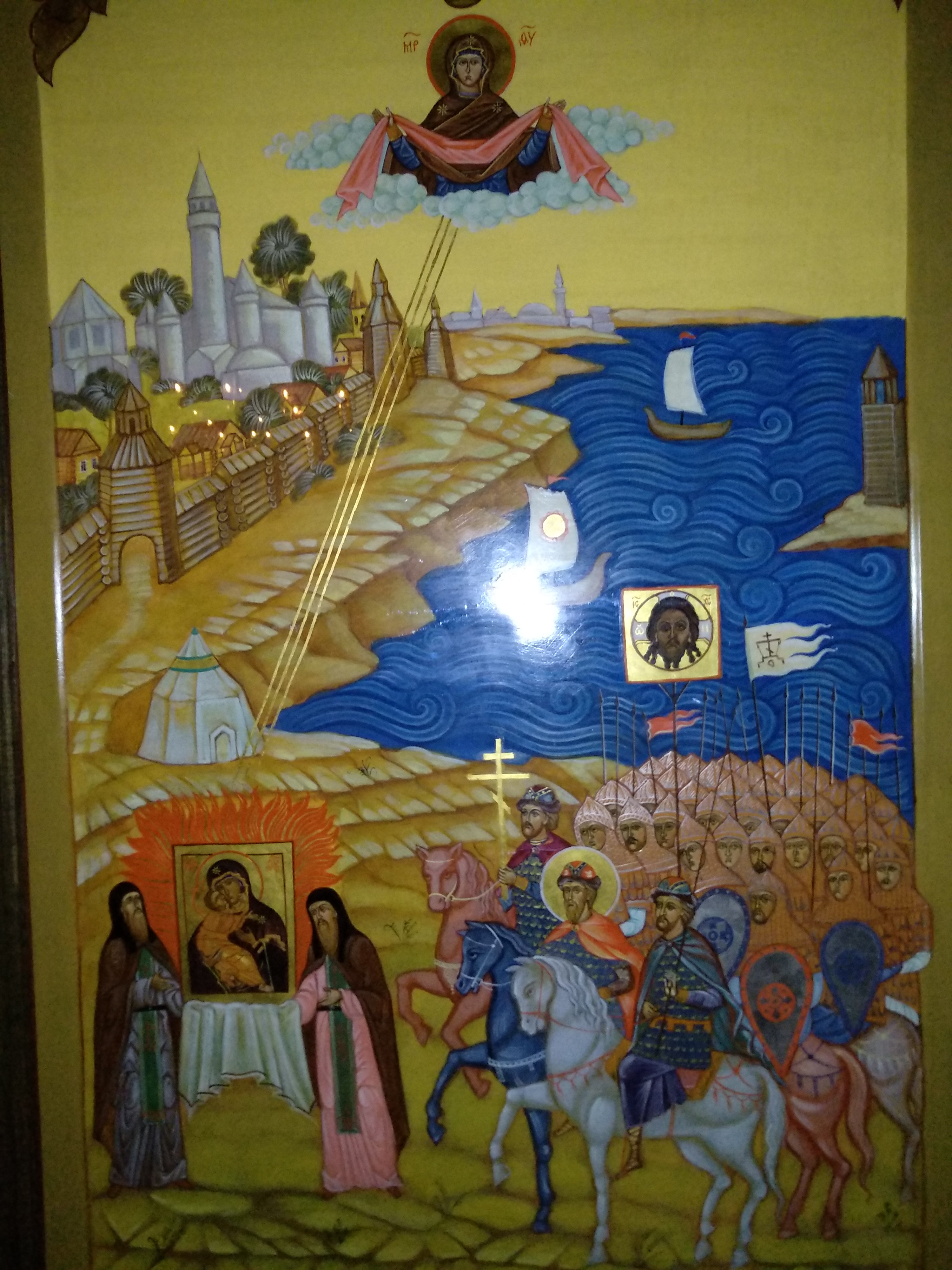Чудо Святой Богородицы Владимирской поход Андрея Боголюбского